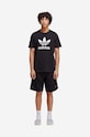 adidas Originals pantaloni scurți din bumbac IA6351 negru SS23