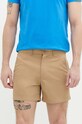 Kraťasy Abercrombie & Fitch hnědá KI128.3126.475