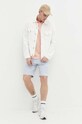 Abercrombie & Fitch pantaloni scurti KI128.3157.212 albastru SS23