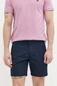 Kratke hlače Abercrombie & Fitch KI128.3274.200 mornarsko plava SS23