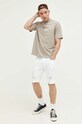 Hollister Co. szorty jeansowe KI328.3056.177 biały SS23