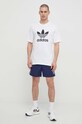 adidas Originals pantaloni scurți IB9952 bleumarin SS24