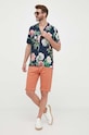 Pepe Jeans pantaloni scurti jeans Callen PM801014.145 portocaliu SS23