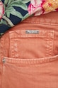 Pepe Jeans pantaloni scurti jeans Callen portocaliu PM801014.145