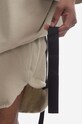 Rick Owens cotton shorts beige DU01C6374.BEIGE