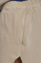 Rick Owens cotton shorts DU01C6374.BEIGE beige
