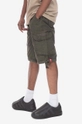 Alpha Industries cotton shorts Jet brown