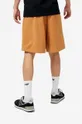 portocaliu New Balance pantaloni scurți din bumbac De bărbați
