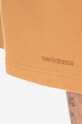 New Balance szorty bawełniane pomarańczowy MS23550TOB