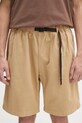 Gramicci pantaloni scurți din bumbac G-Short bej G101.OGT
