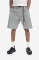 Gramicci pantaloni scurți din bumbac Shell Gear Shor bumbac gri G2SM.P025