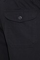 Corridor pantaloncini in cotone CS0051.BLK nero