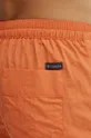 orange Columbia swim shorts