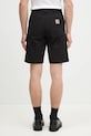 Îmbrăcăminte Carhartt WIP pantaloni scurți jeans Single Knee Short I031504.89GD negru