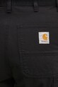 Джинсові шорти Carhartt WIP Single Knee Short чорний I031504.89GD