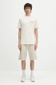 Carhartt WIP szorty bawełniane Single Knee Short I031504.2LPGD beżowy
