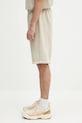 Carhartt WIP cotton shorts Nelson Sweat Short I030130.2LPGD beige SS25