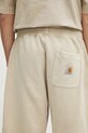 Βαμβακερό σορτσάκι Carhartt WIP Nelson Sweat Short μπεζ I030130.2LPGD