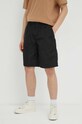 Rains pantaloni scurți 18920 Shorts Regular 18920.01 negru