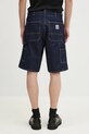 Одежда Джинсовые шорты Carhartt WIP Single Knee Short I032026.102 тёмно-синий