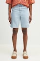 Джинсові шорти Carhartt WIP Single Knee Short гладкий блакитний I032026.01A3