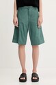 Βαμβακερό σορτσάκι Carhartt WIP Regular Cargo Short βαμβάκι πράσινο I028246.2M202