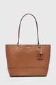 Guess torebka nie mieści A4 brązowy HWEVG8.73723