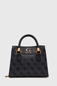 Τσάντα Guess απομίμηση λείου δέρματος μαύρο HWSB87.35760