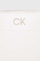 Τσάντα Calvin Klein λευκό K60K610450.PPYX