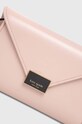kožna torba Kate Spade roza K9949