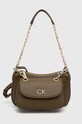 Calvin Klein torebka nie mieści A4 zielony K60K610183.PPYX
