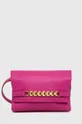 ροζ Δερμάτινη τσάντα Victoria Beckham Γυναικεία