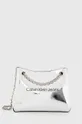 srebrna torbica Calvin Klein Jeans Ženski