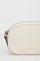Lauren Ralph Lauren torebka skórzana beżowy 431876412