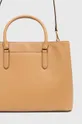 Kožna torba Lauren Ralph Lauren Temeljni materijal: 100% Goveđa koža Podstava: 100% Poliester