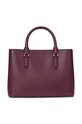 Usnjena torbica Lauren Ralph Lauren 431876725 bordo AW24