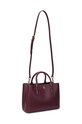 Accessori Lauren Ralph Lauren borsa a mano in pelle 431876725 granata