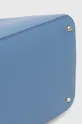 modrá Kožená kabelka Lauren Ralph Lauren