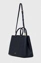 Lauren Ralph Lauren torebka skórzana 431898556 granatowy AW25
