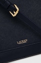 Kožna torba Lauren Ralph Lauren mornarsko plava 431898556