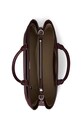 Usnjena torbica Lauren Ralph Lauren bordo 431898556