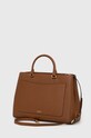 Akcesoria Lauren Ralph Lauren torebka skórzana 431898556 brązowy