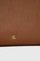 Lauren Ralph Lauren torebka skórzana brązowy 431898556