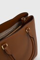 Lauren Ralph Lauren torebka skórzana 431898556 brązowy