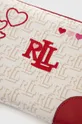 czerwony Lauren Ralph Lauren kopertówka