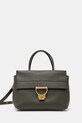 Kožená kabelka Coccinelle přírodní kůže zelená E1.MD5.18.01.01
