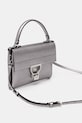 Coccinelle geantă de piele Arlettis E1.MD5.19.03.01 argintiu SS25