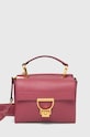 Δερμάτινη τσάντα Coccinelle Arlettis λείο δέρμα ροζ E1.ND8.55.B7.01