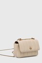 Kožená kabelka Tory Burch Kira Mini Flap 142567.724 béžová SS23
