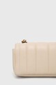 Doplňky Kožená kabelka Tory Burch Kira Mini Flap 142567.724 béžová